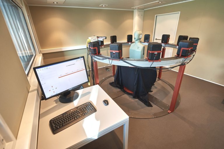 Multi speaker system for audiology lab SCHMIBEN UNLIMITED